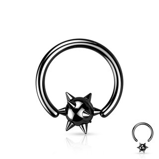 Ball Closure Ring - Steel - Spiked Ball