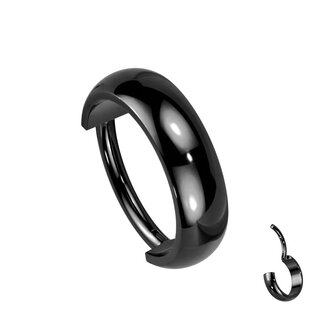 Segement Ring Piercing - Clicker - Titanium - Wide