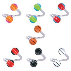 Spiral Piercing - Balls - Basketball