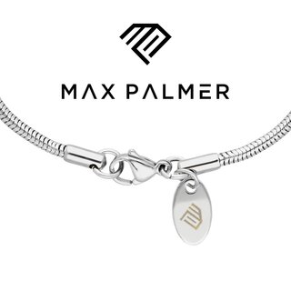 Max Palmer - Snake Necklace - Silver [10.] Thickness: 2,5mm - Length: 50 cm