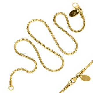 Max Palmer - Snake Necklace - Gold