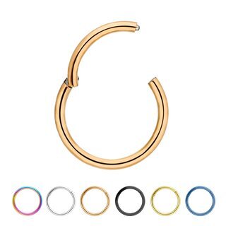 Segmentring-Clicker - Piercing - 5 Colors