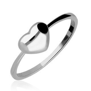 Ring - 925 Silver - Heart