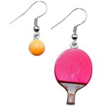Dangle Earrings - Ping Pong