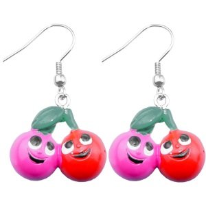 Dangle Earrings - Funny Cherries