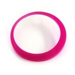 Flesh Tunnel Hoop Earring - Round - Pink