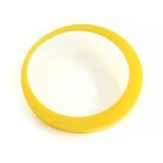 Flesh Tunnel Hoop Earring - Round - Yellow