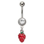 Bananabell Piercing - Strawberry - Red
