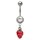 Bananabell Piercing - Strawberry - Red