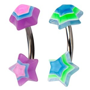 Bananabell Piercing - Stars - Colorful