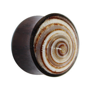 Ear Plug - Sono Wood - Shell - Snail