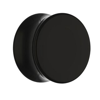 Classic Ear Plug - Black - 4 mm