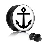 Picture Ear Plug - Screw - Anchor - 12 mm