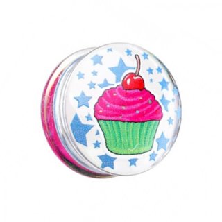 Silhouette Ear Plug - Cupcake - 10 mm