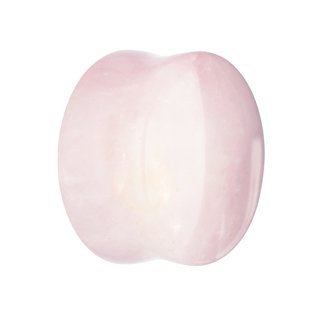 Stone Ear Plug - Rose Quartz - 8 mm