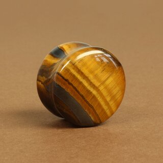 Stone Ear Plug - Tiger Eye - 5 mm